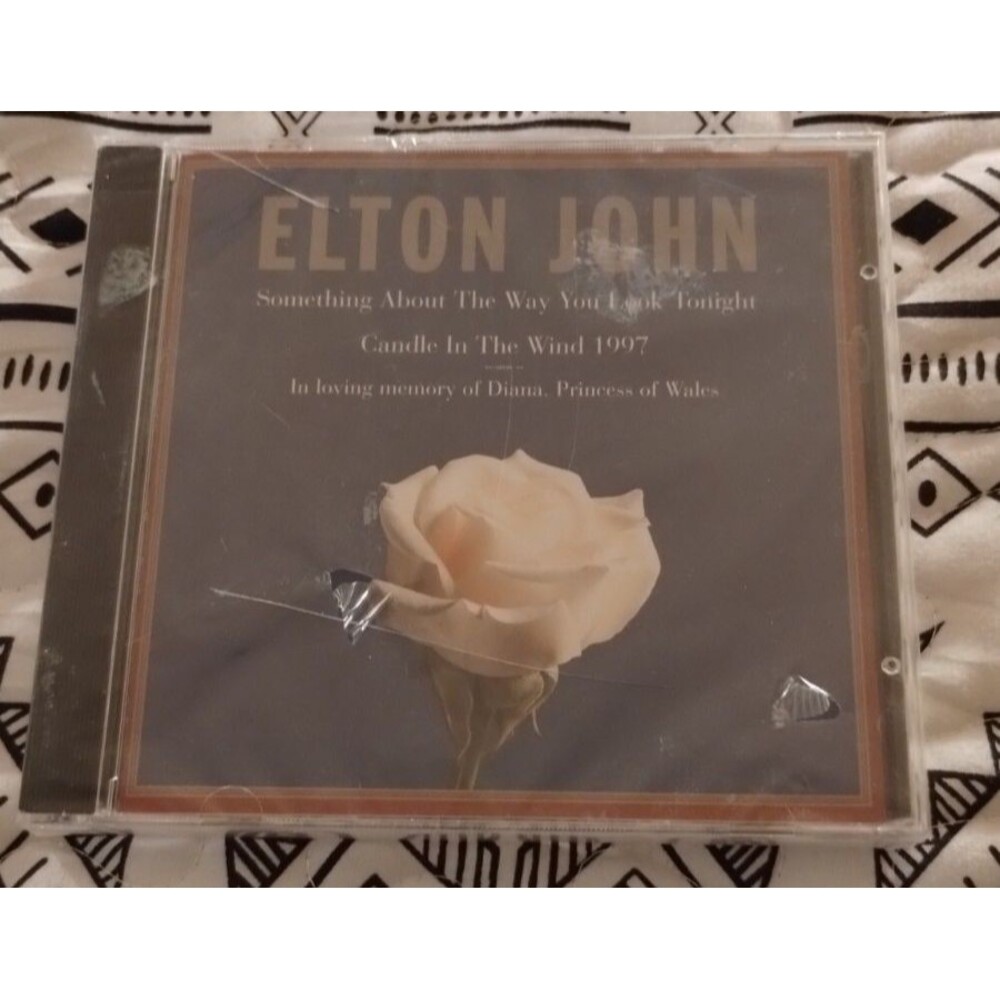 ELTON JOHN CANDLE IN THE WIND PRINCESS DIANA VERSION 1997